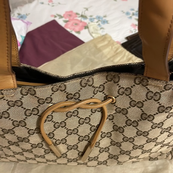 SOLD❤️Gucci Monogram Tote Canvass - Picture 17 of 17